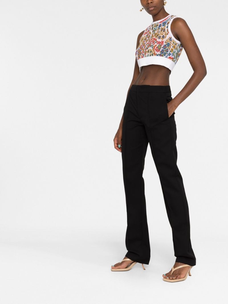 Black Liolirok Wool Trousers