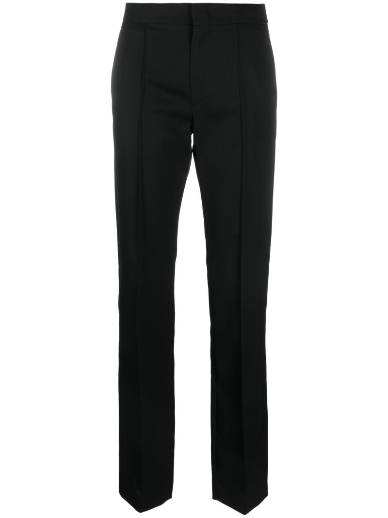 Black Liolirok Wool Trousers