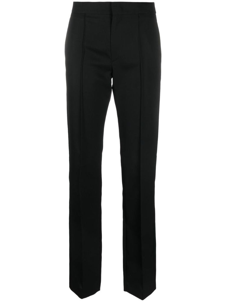 Black Liolirok Wool Trousers
