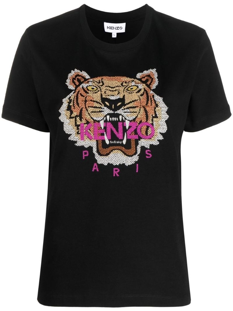 Black Tiger Logo T-shirt