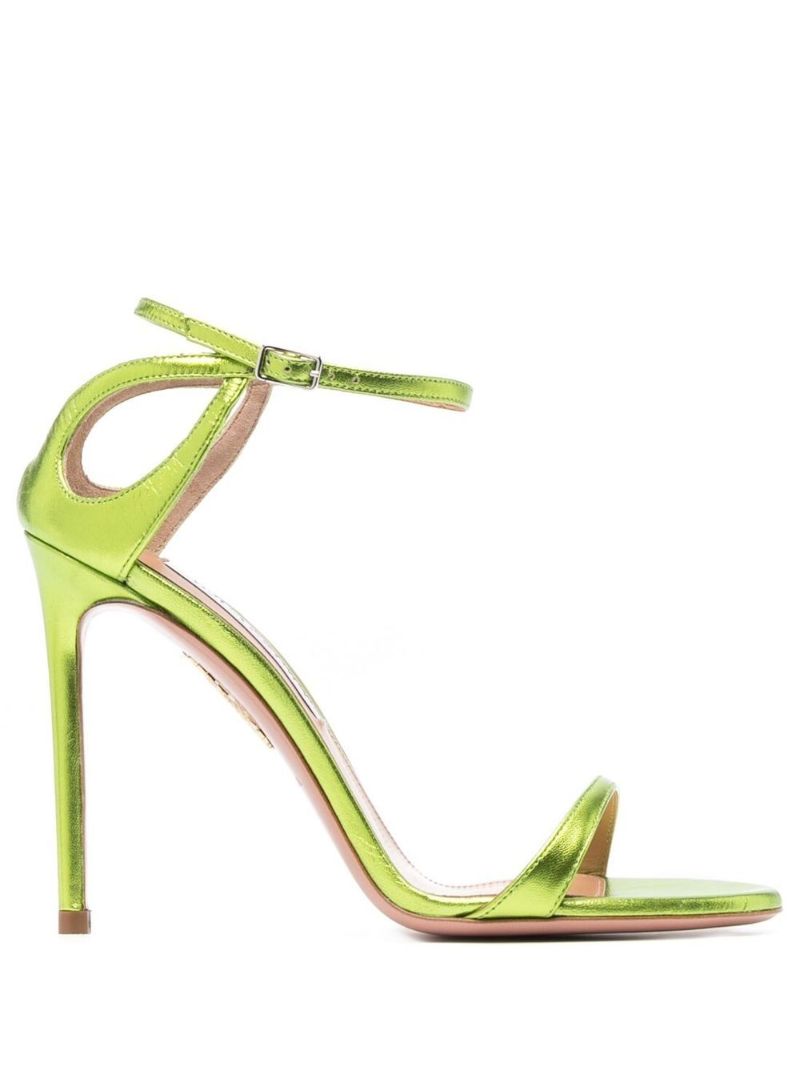 Green Joy 105 Leather Sandals