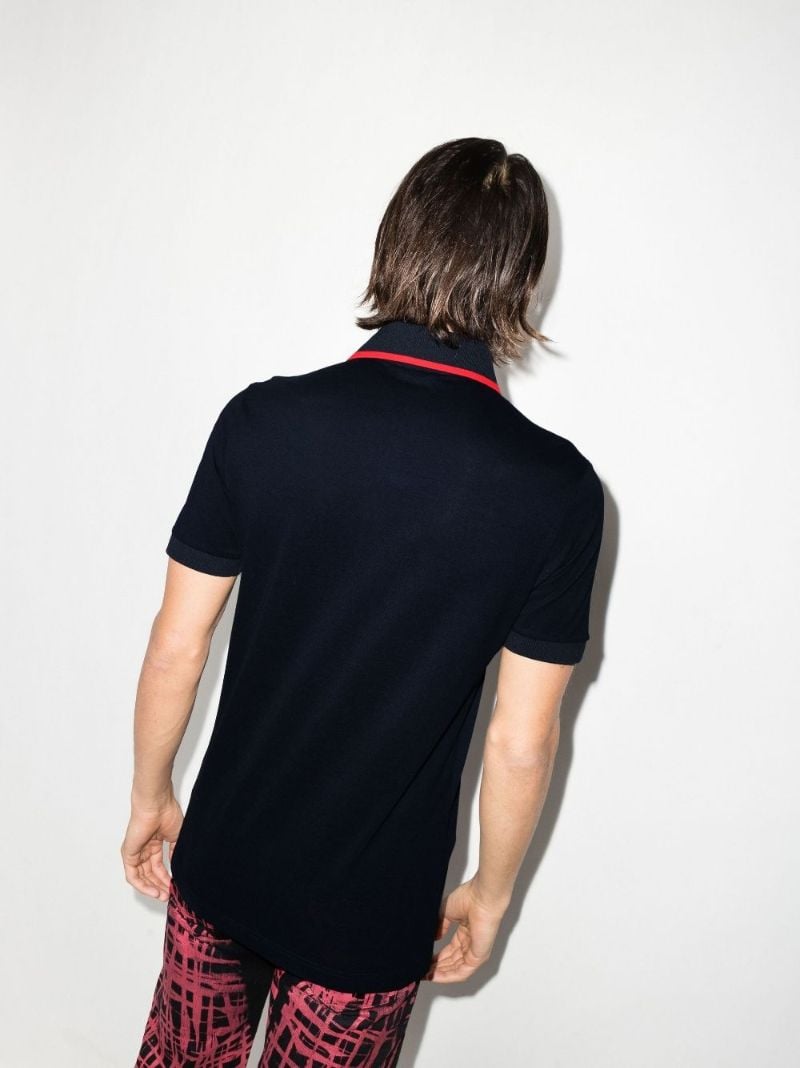 Blue Dg Cotton Polo Shirt
