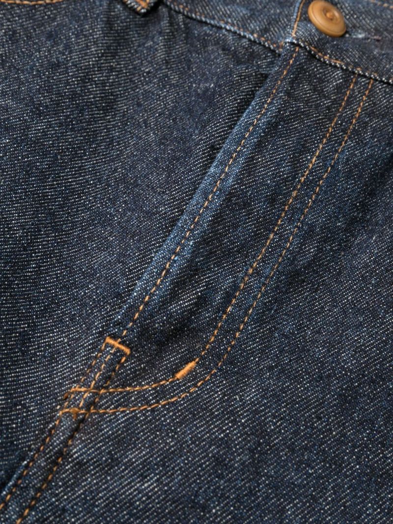 Blue Merapi High-rise Flared Jeans