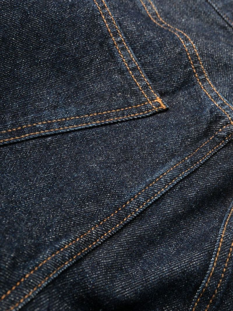 Blue Merapi High-rise Flared Jeans