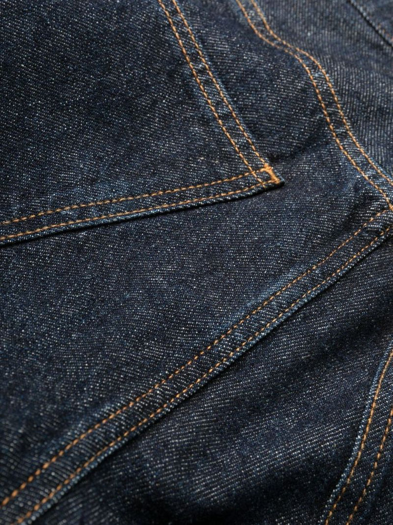 Blue Merapi High-rise Flared Jeans