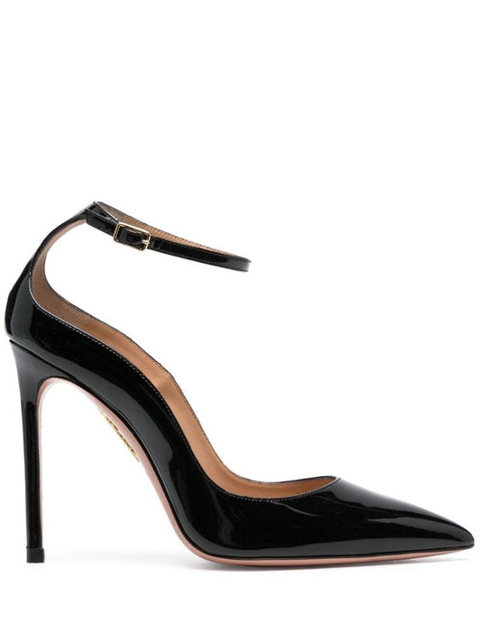 Black Love Affair 105 Patent Leather Pumps