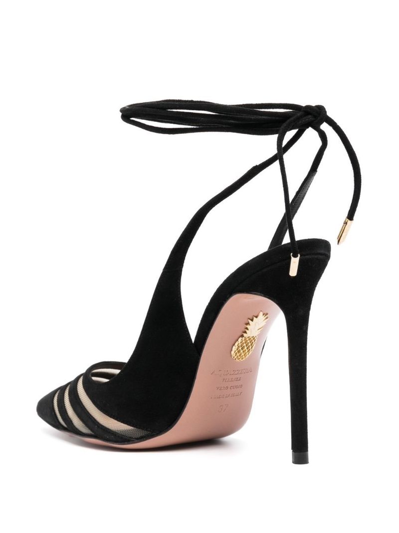 Black Unfaithful 105 Suede Pumps