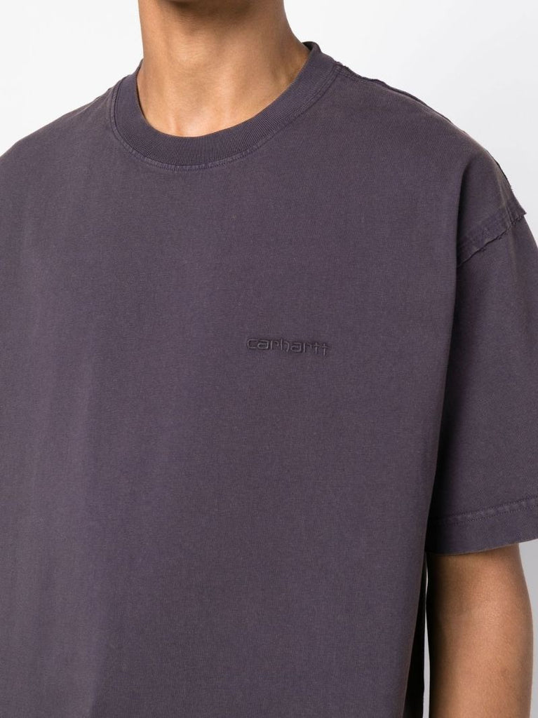 Purple Marfa Cotton T-shirt