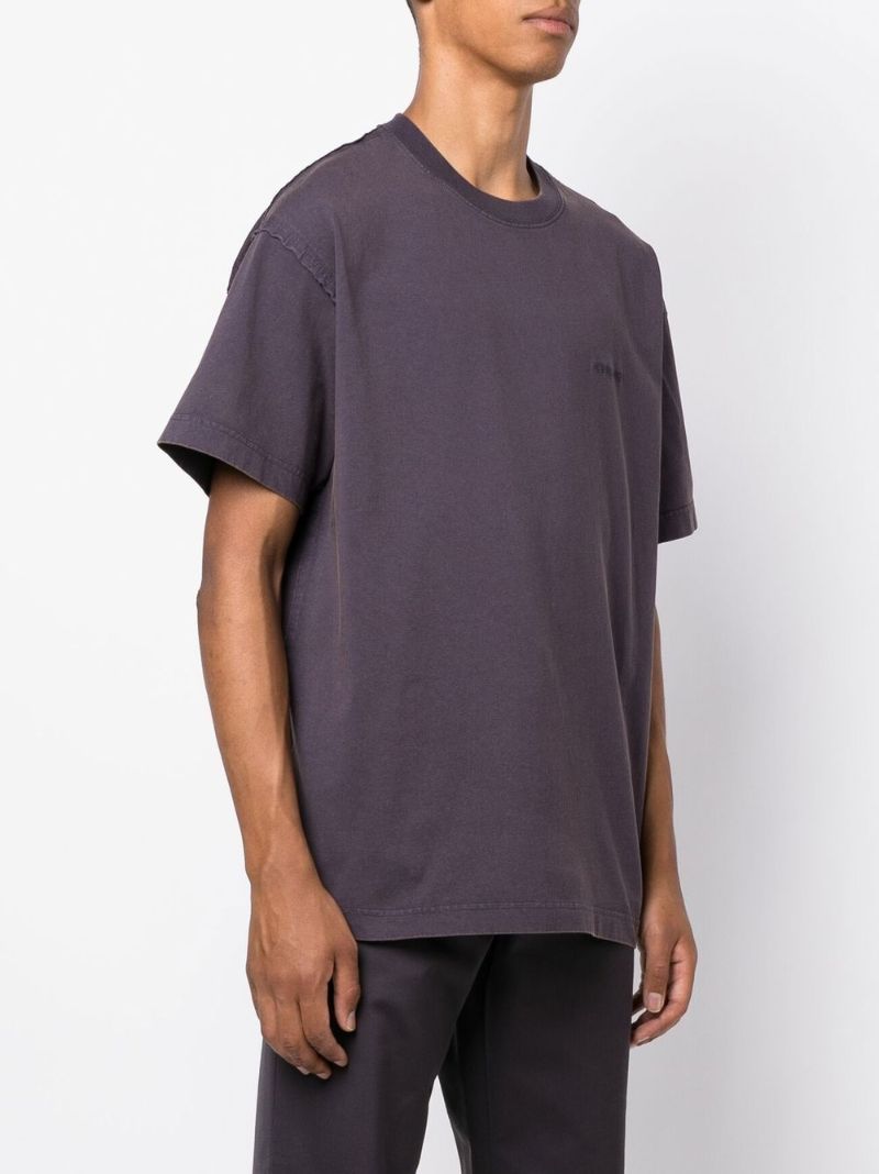 Purple Marfa Cotton T-shirt