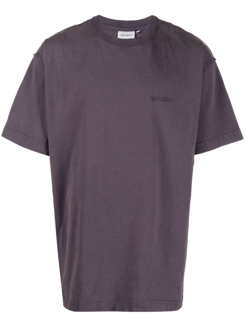 Purple Marfa Cotton T-shirt