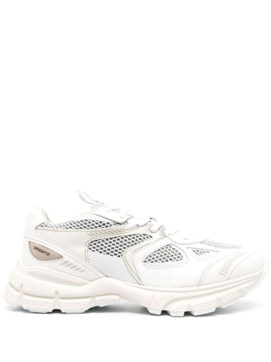White Marathon Low-top Sneakers