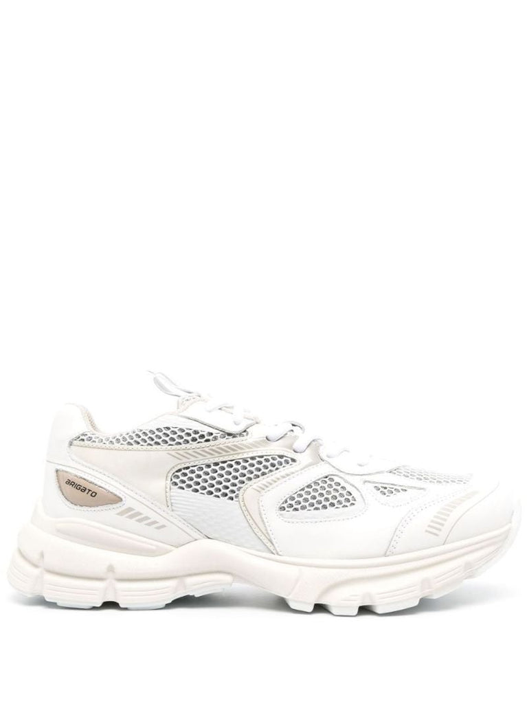 White Marathon Low-top Sneakers