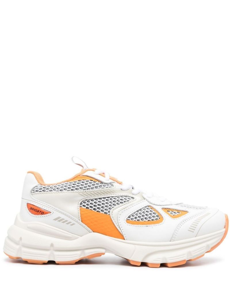 White Marathon Low-top Sneakers