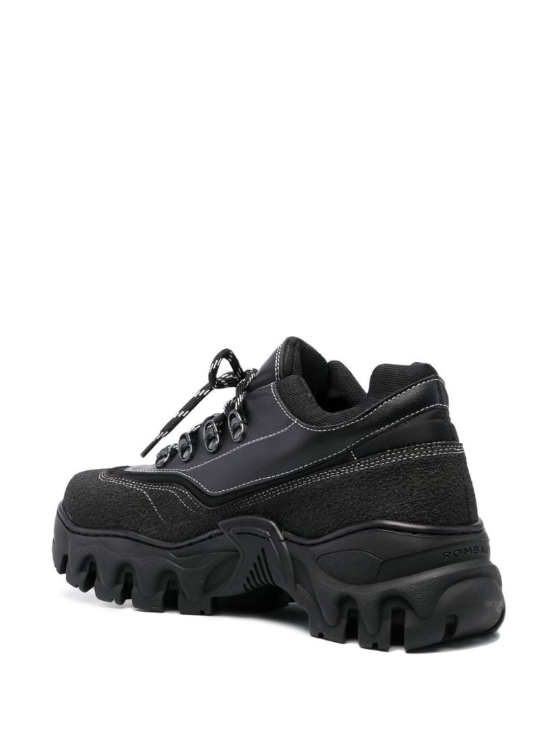 Black Boccaccio Ii Asfalto Chunky Sneakers