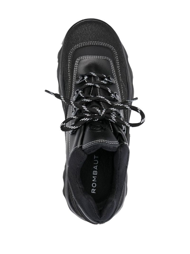 Black Boccaccio Ii Asfalto Chunky Sneakers