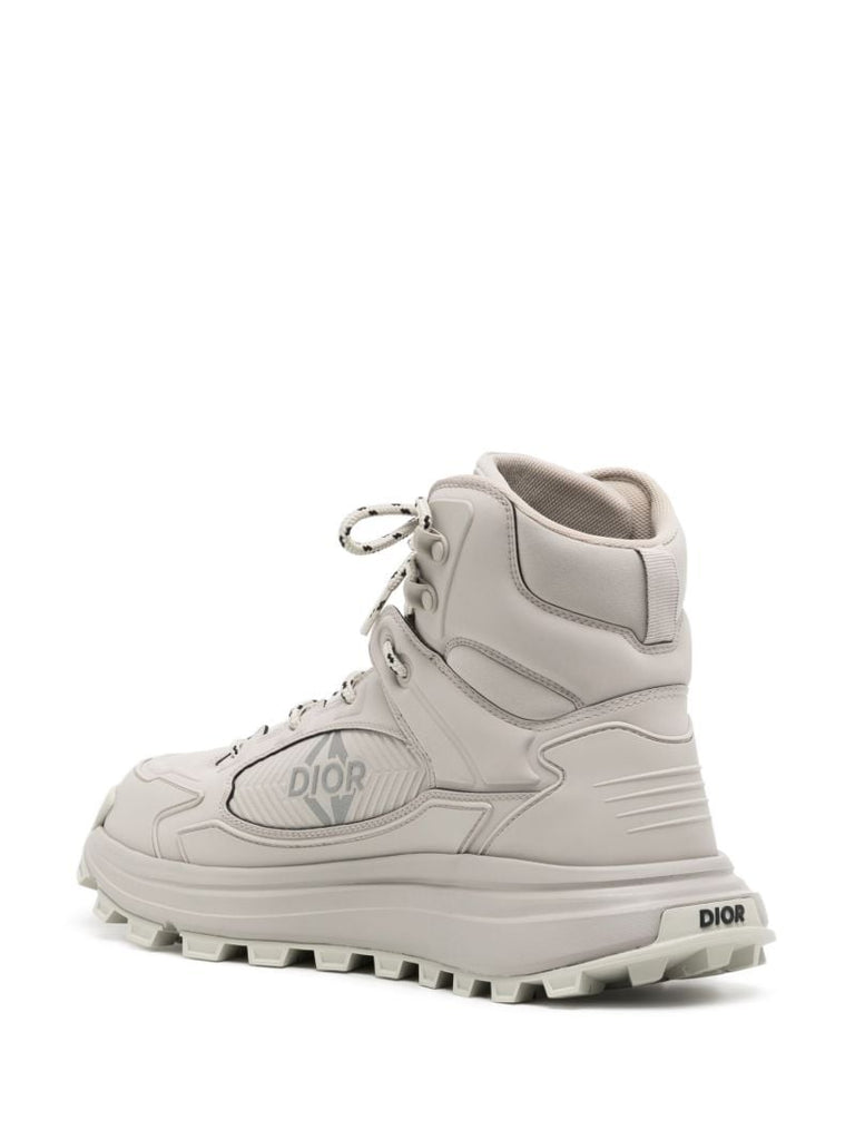 Grey Peak Logo Hiking Boots