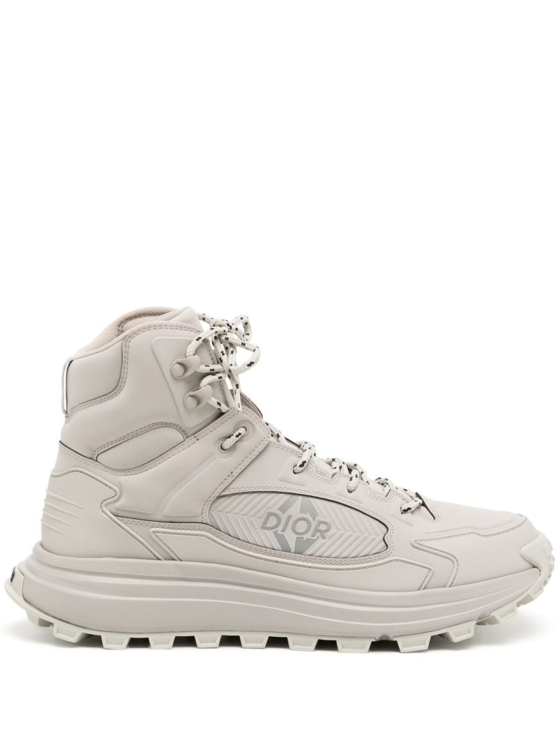 Grey Peak Logo Hiking Boots