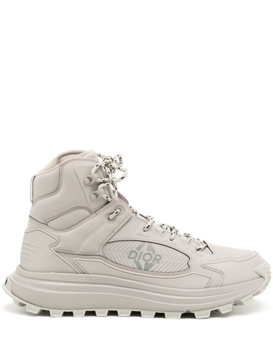 Grey Peak Logo Hiking Boots
