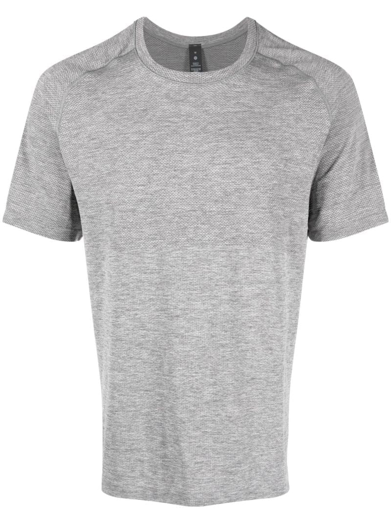 Grey Metal Vent Tech Running T-shirt