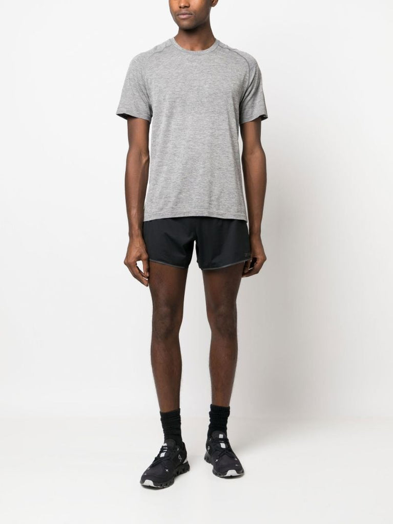 Grey Metal Vent Tech Running T-shirt