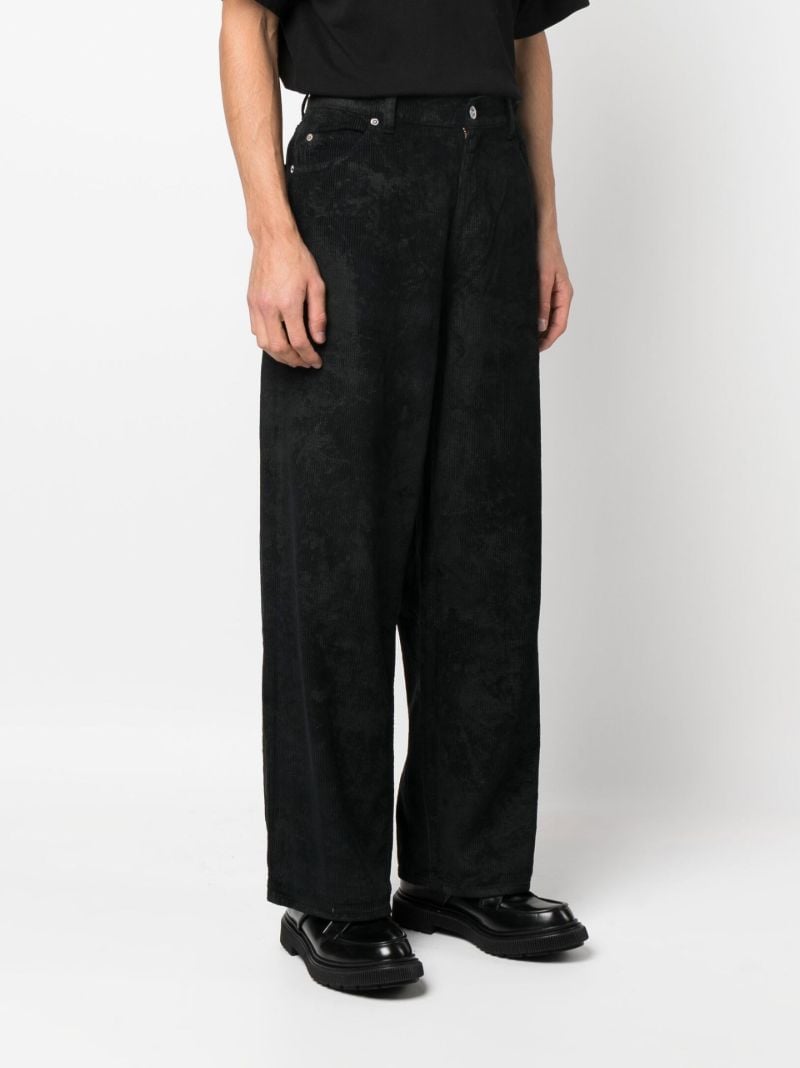 Black Vast Coated Jeans