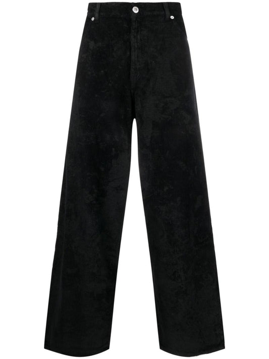 Black Vast Coated Jeans