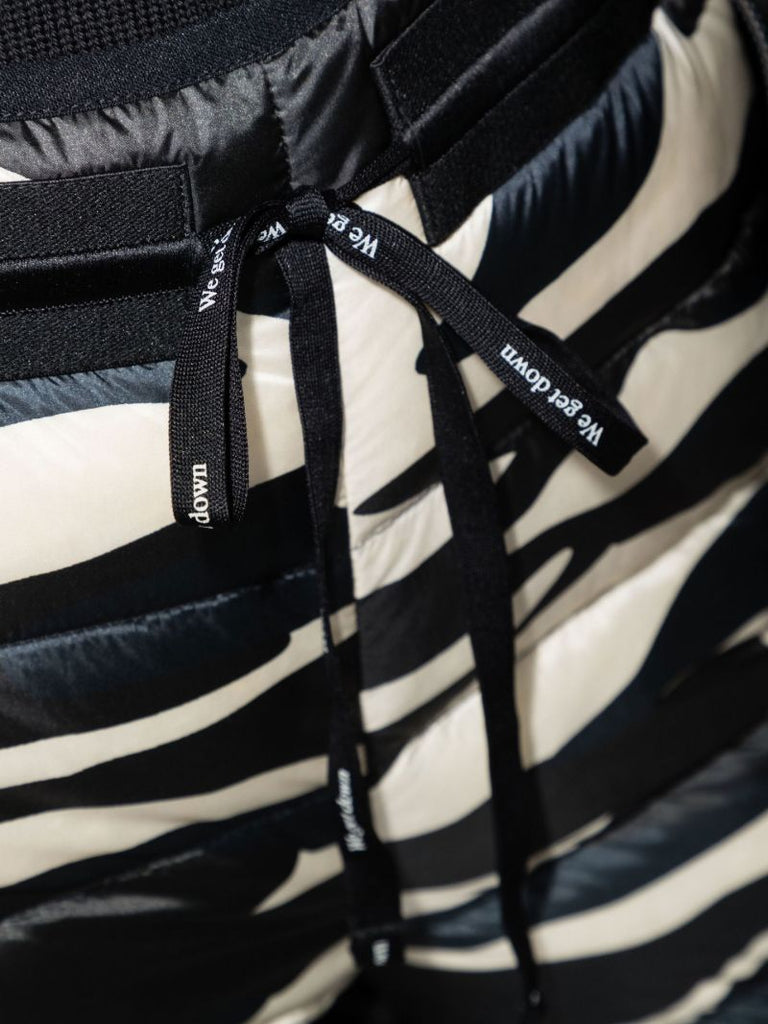 Black Hybrid Down Track Pants