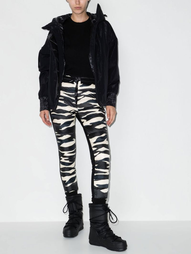 Black Hybrid Down Track Pants
