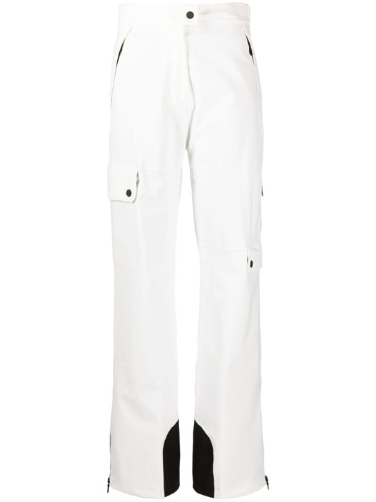 White Zurs Straight-leg Ski Trousers
