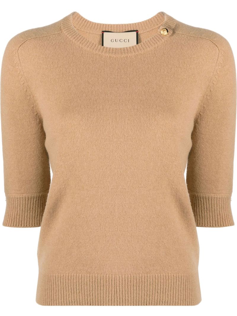 Brown Wool Top