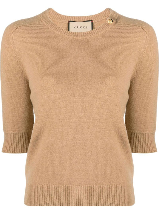 Brown Wool Top