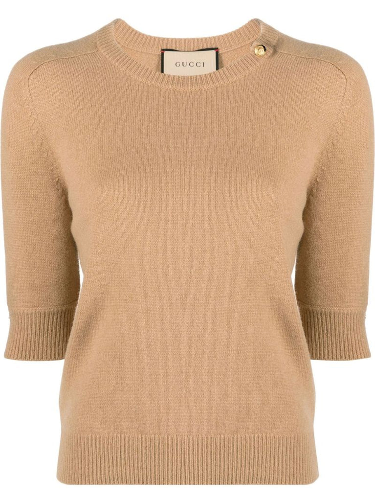 Brown Wool Top