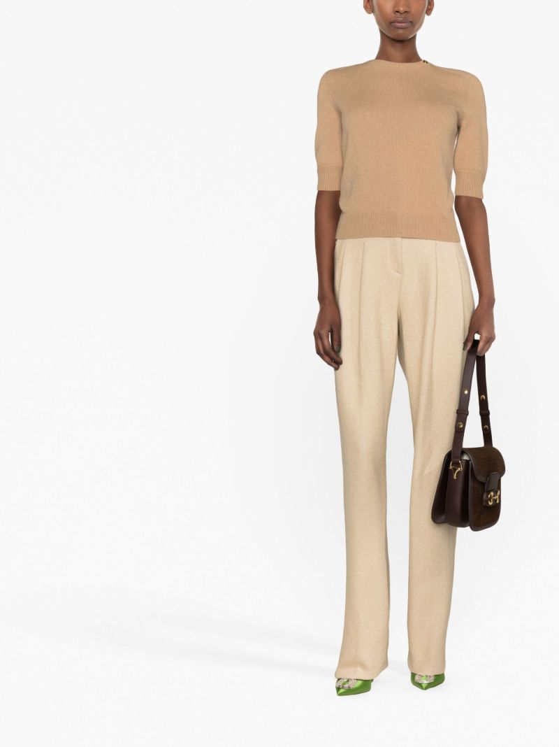Brown Wool Top