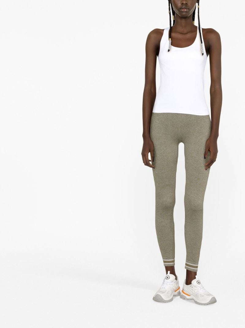 Green Marle Leggings