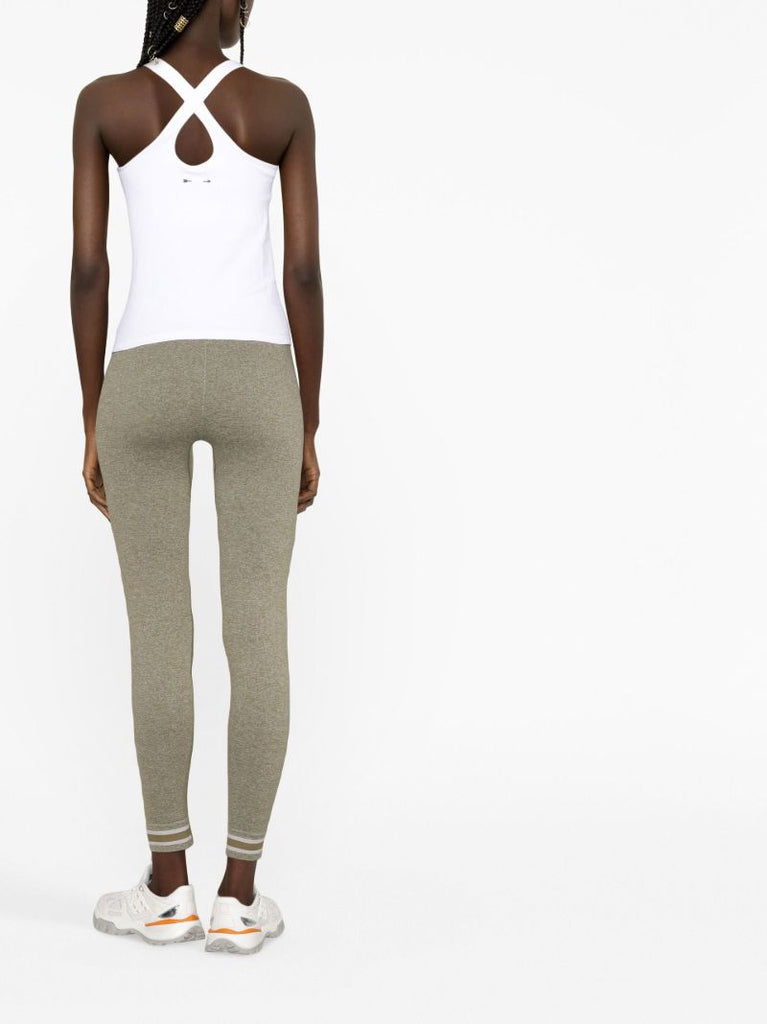 Green Marle Leggings
