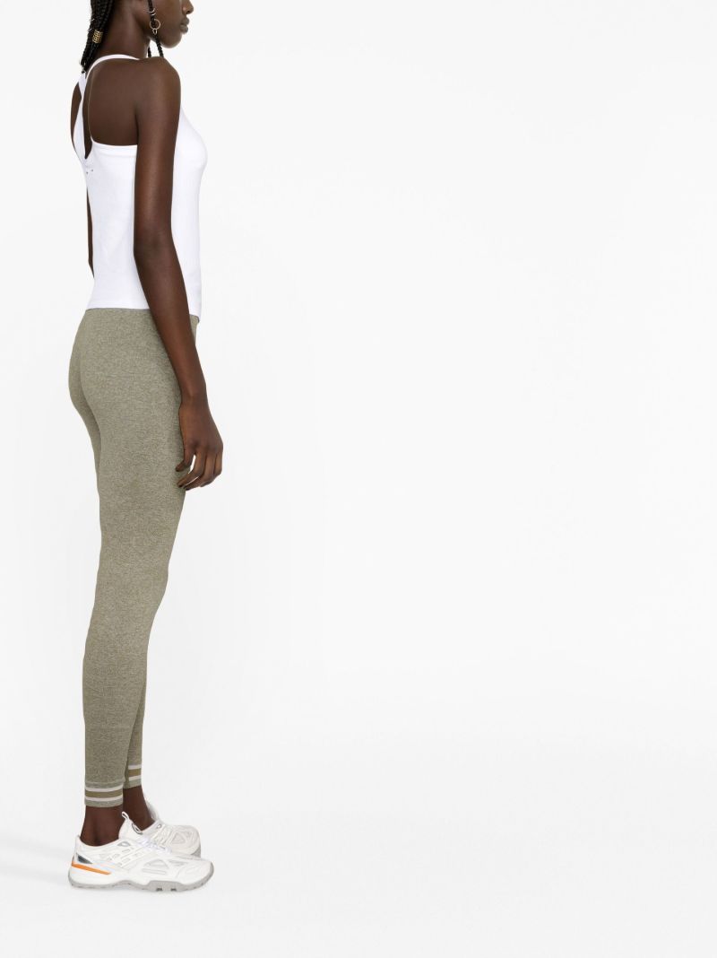 Green Marle Leggings