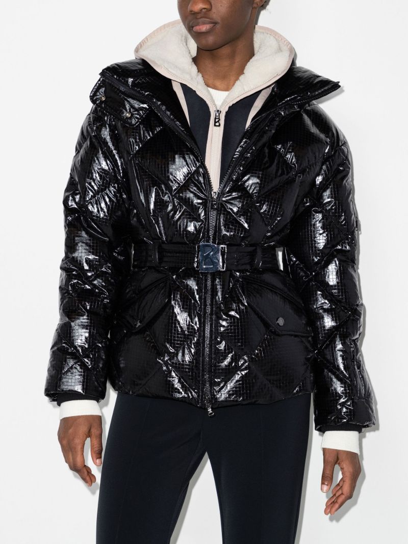 Black Mara Ski Puffer Jacket