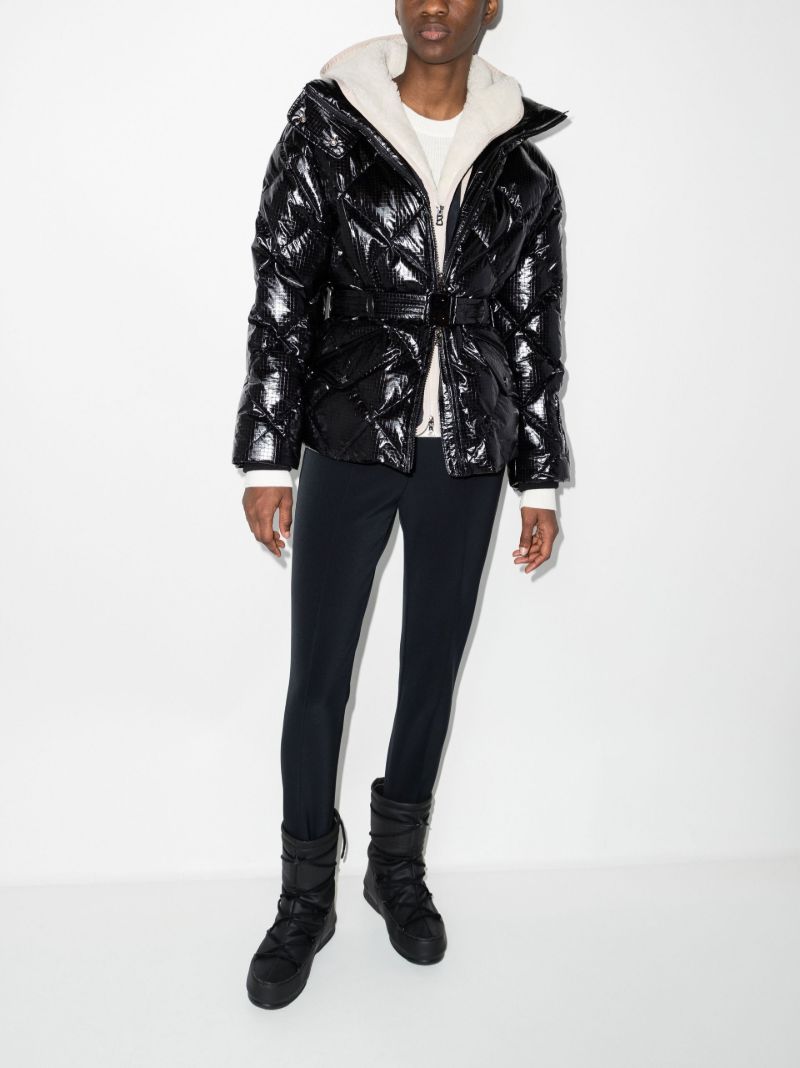 Black Mara Ski Puffer Jacket