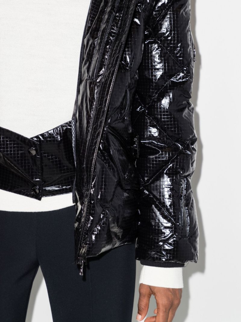 Black Mara Ski Puffer Jacket