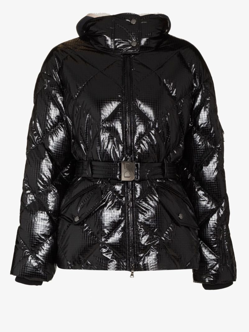 Black Mara Ski Puffer Jacket