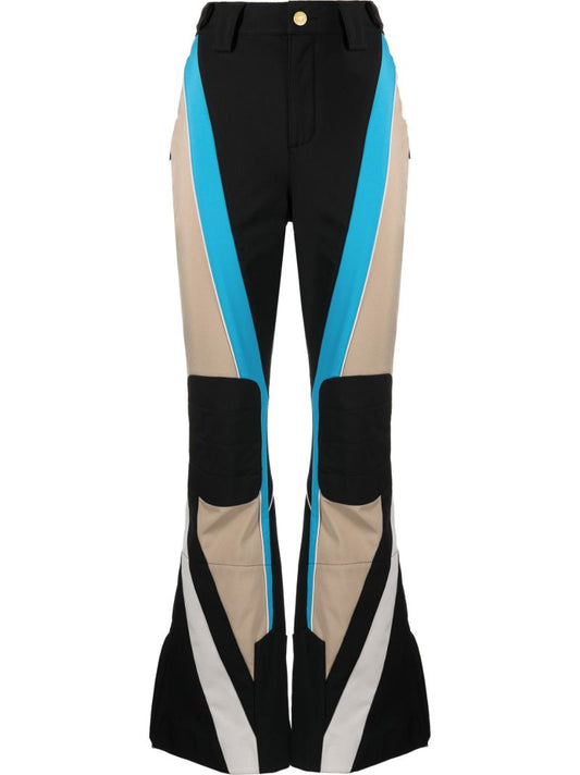 Black St. Moritz Colourblock Ski Trousers