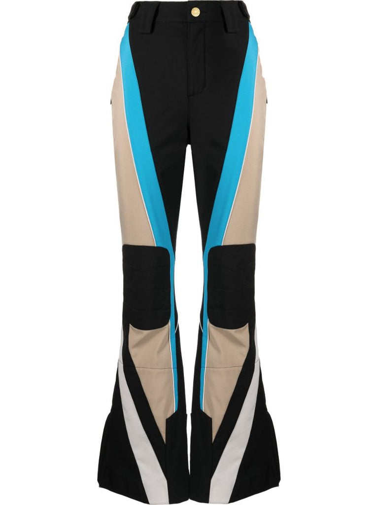 Black St. Moritz Colourblock Ski Trousers