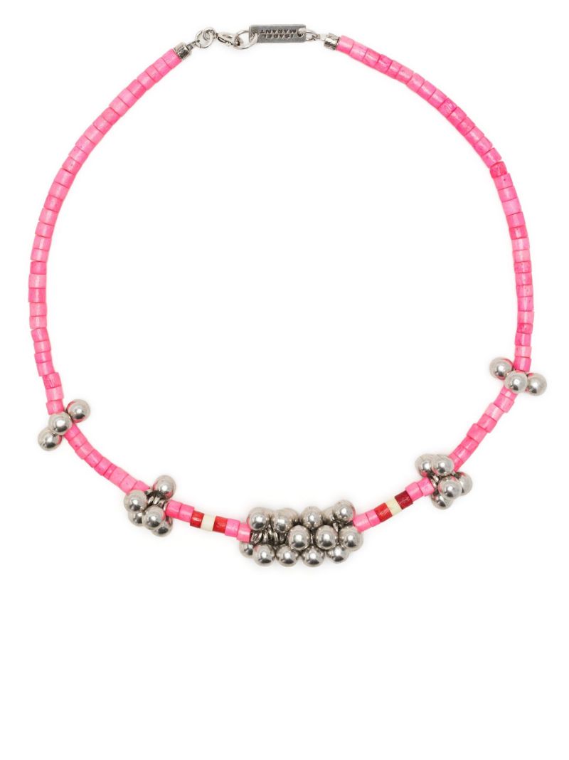 Pink Dreamworld Bead Necklace