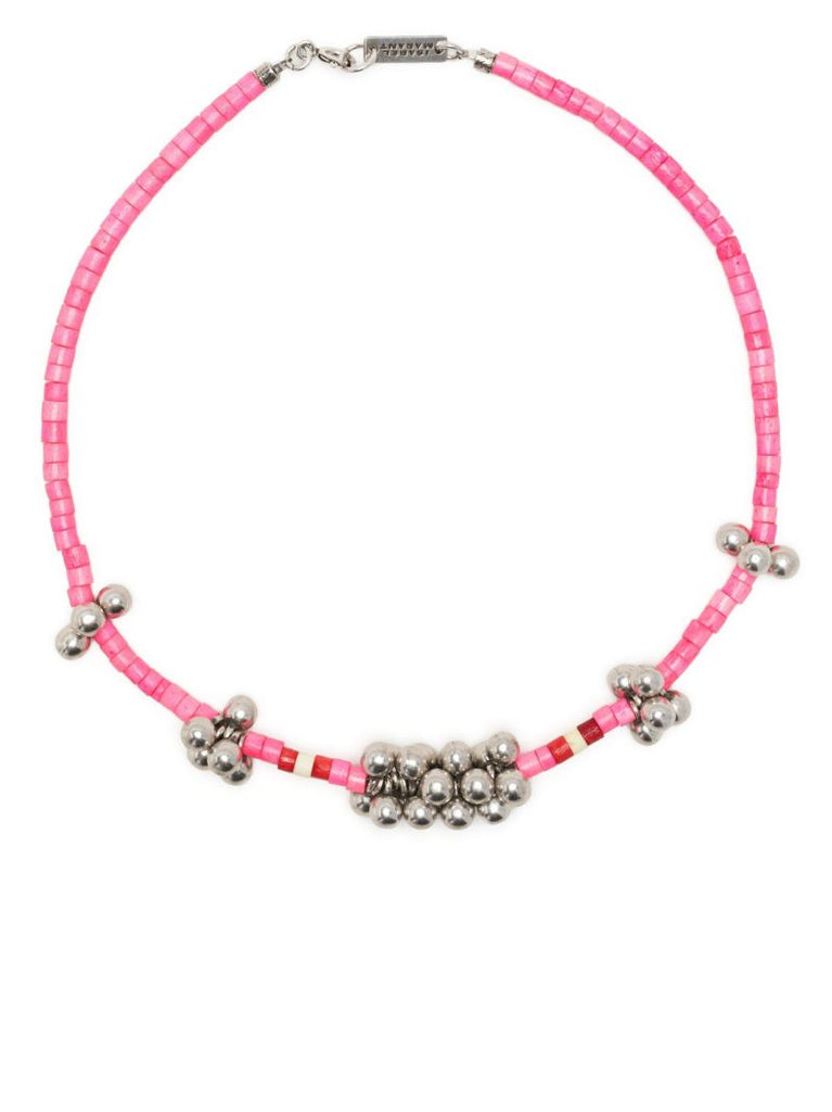 Pink Dreamworld Bead Necklace