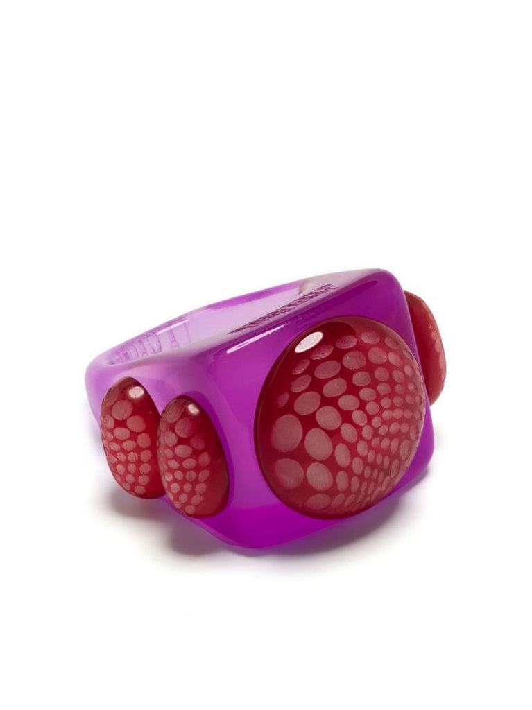 X La Manso Purple Joya De La Corona Ring