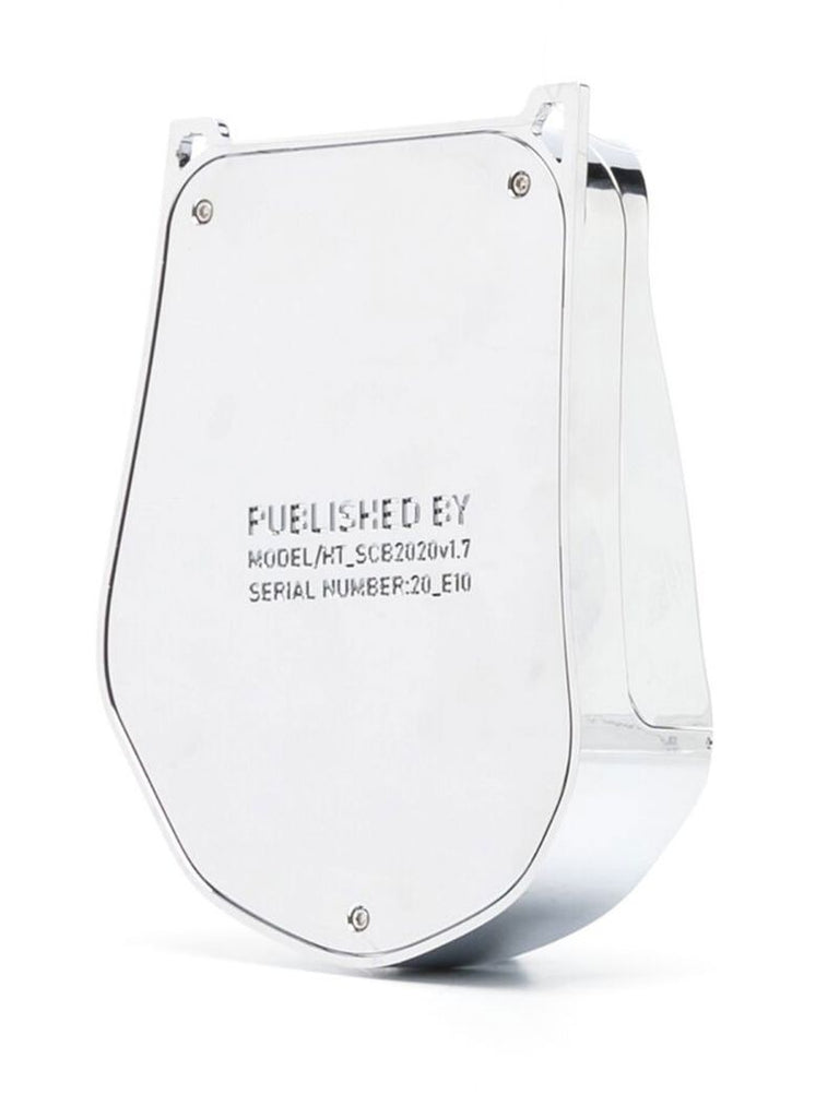 Silver-tone Chrome-splash Mini Bag