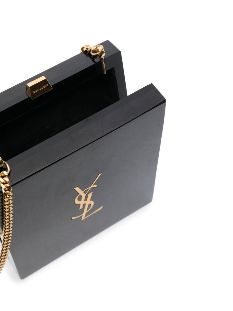 Black Tuxedo Box Cross Body Bag