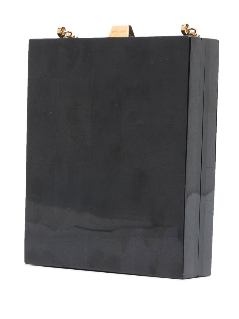 Black Tuxedo Box Cross Body Bag