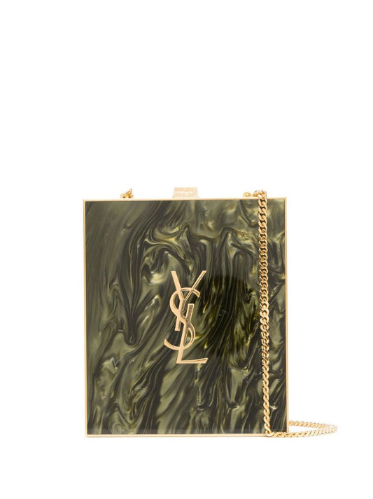 Green Tuxedo Box Cross Body Bag