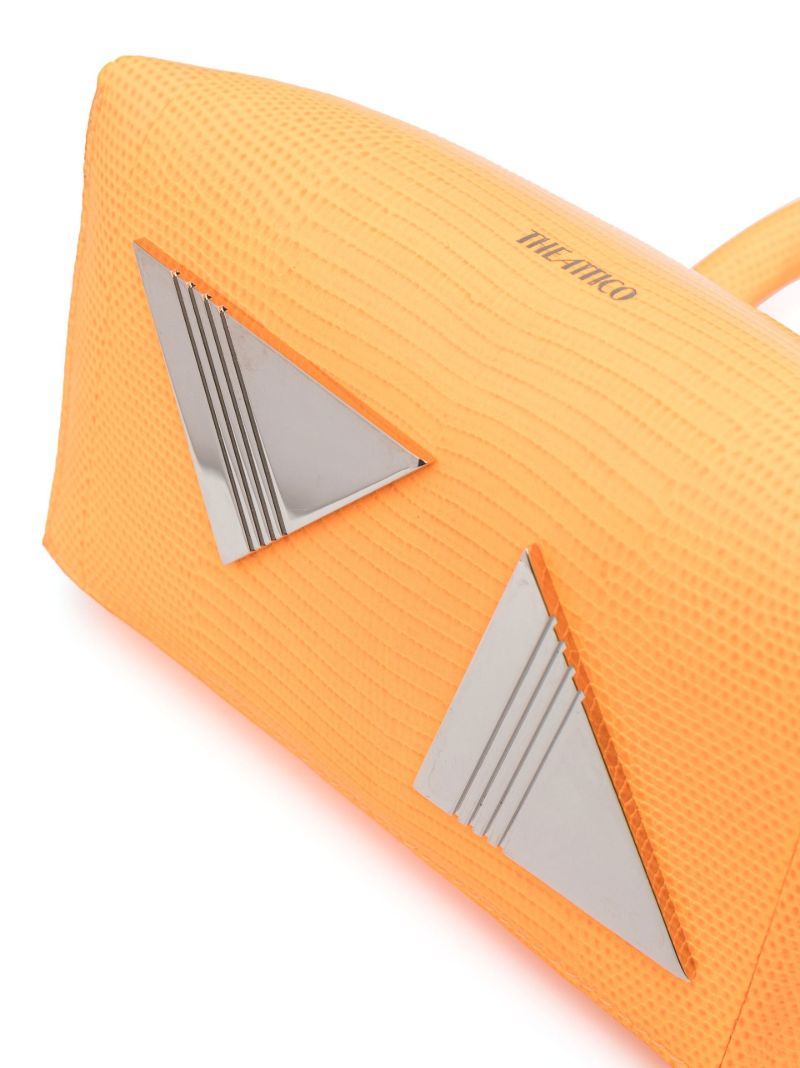 Orange Friday Mini Leather Top Handle Bag